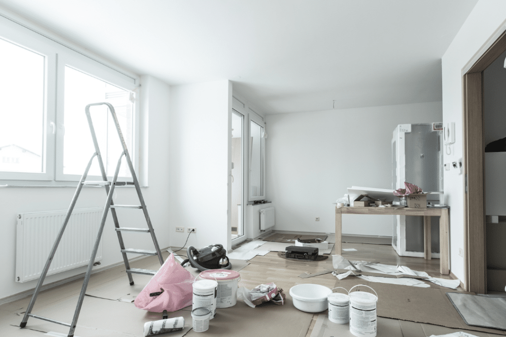 Home renovation cleaning tips